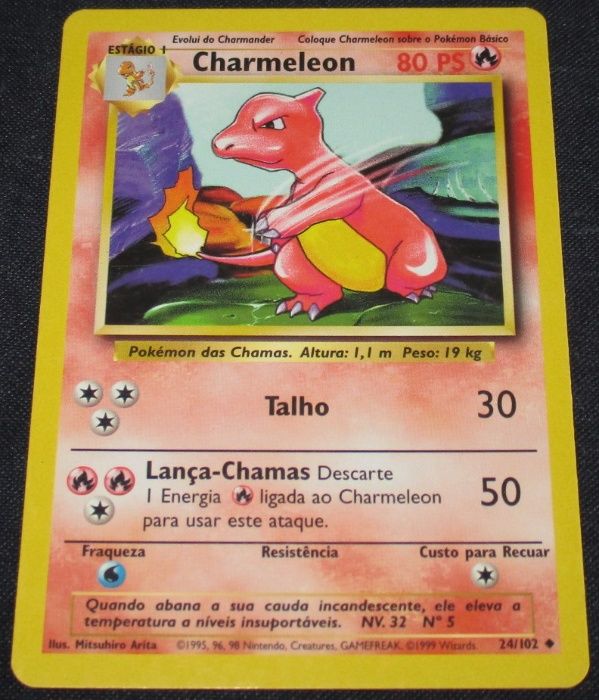 Cartas Pokémon Base Set
