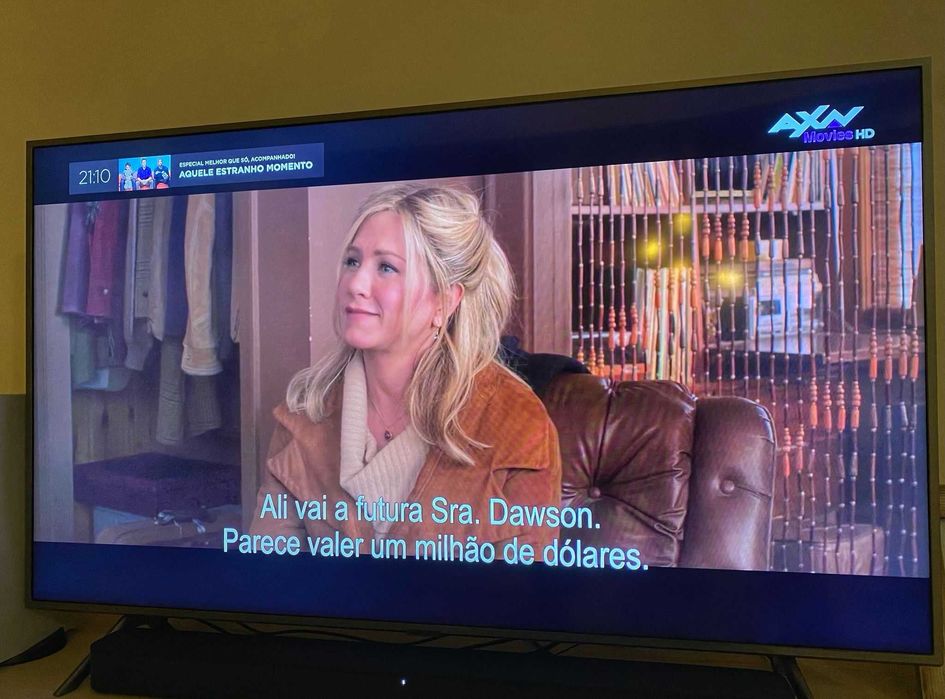 TV Samsung QLED 55" Q60R 2019/ caixa original + comando