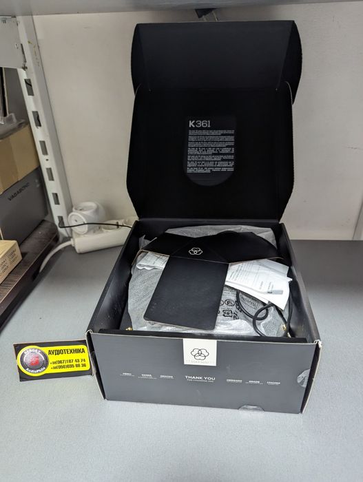 Р-в! Новые! Студийные наушники AKG K 361.