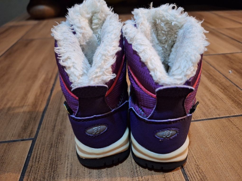 Buty zimowe śniegowce dziewczęce Bejo 24