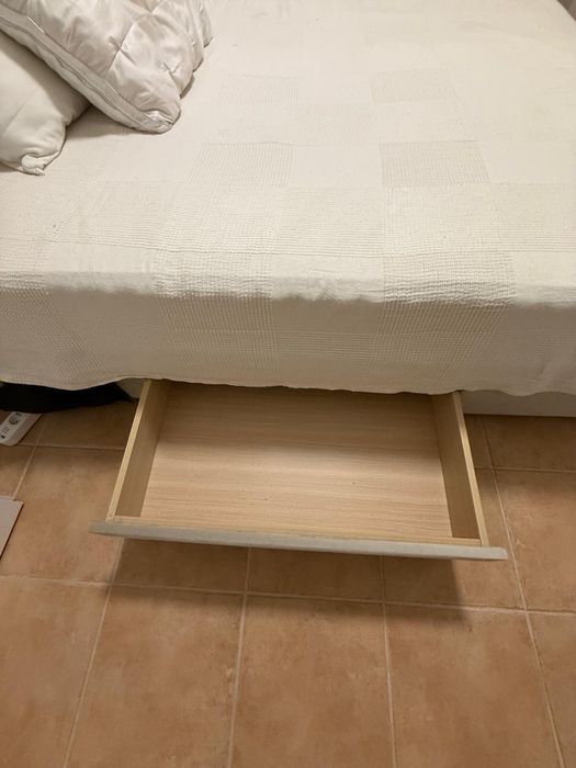 Cama de casal Bia com 4 gavetas 160 x 200cm