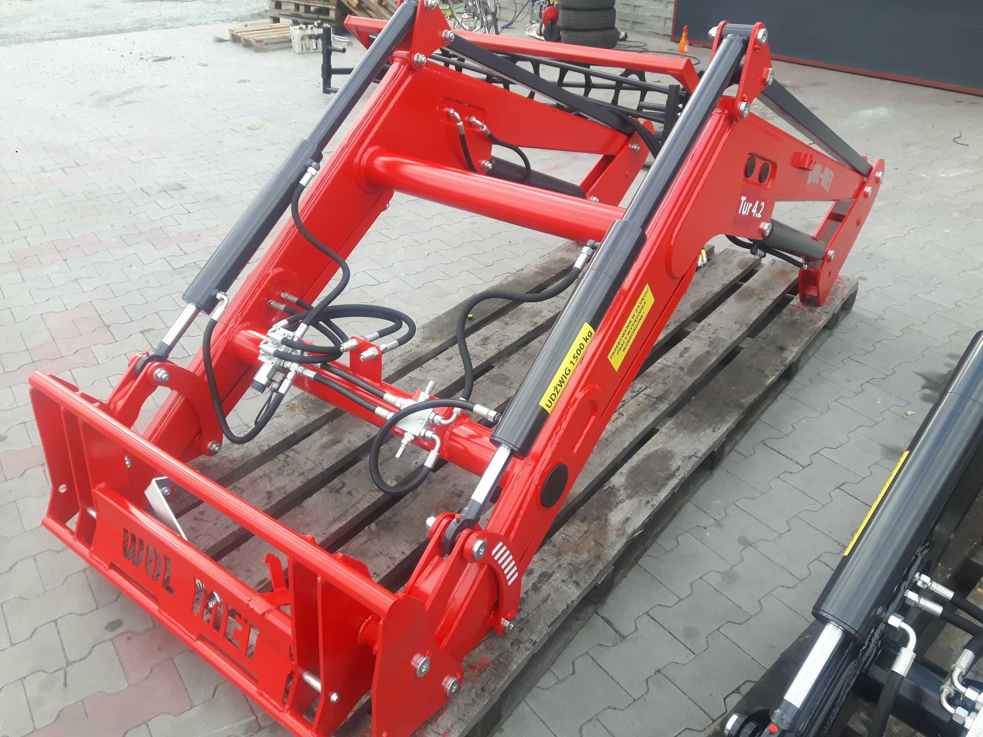 Ładowacz czołowy Belarus Zetor Pronar MTZ TUR WOL-MET Dowóz Montaż