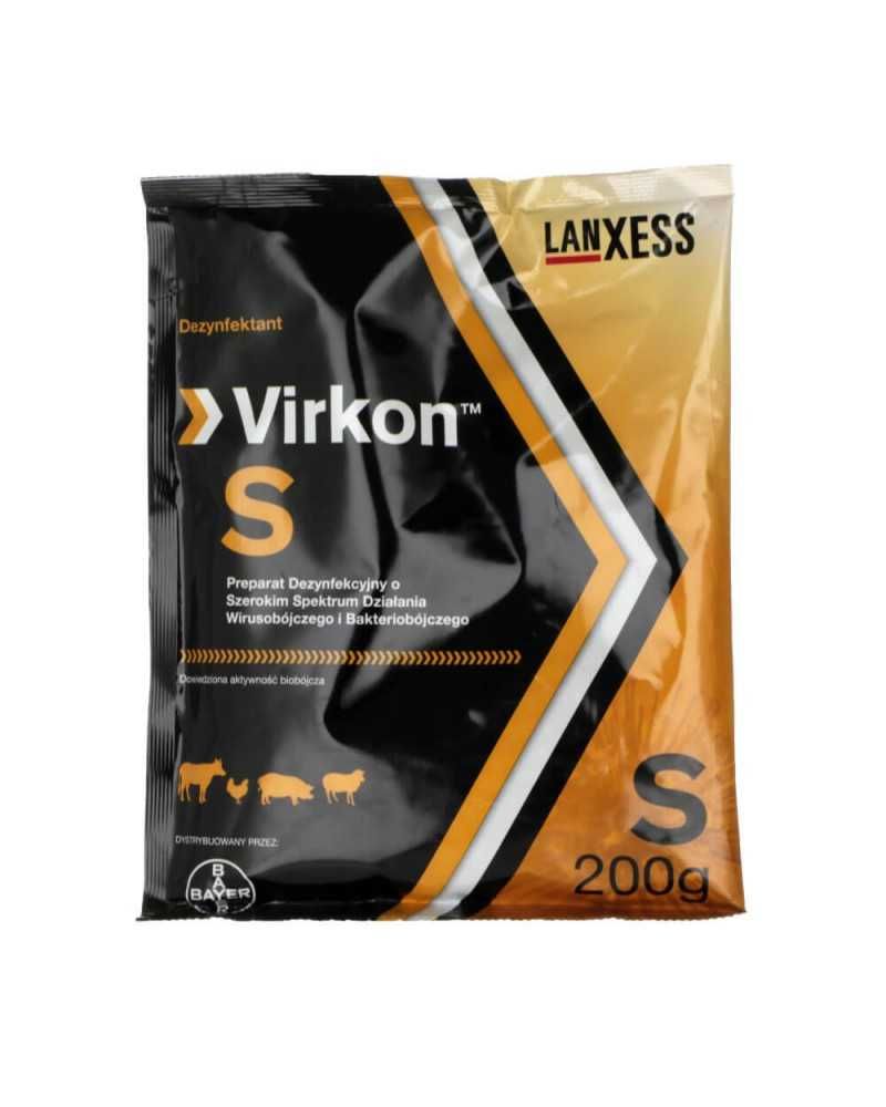 Virkon S 200 g preparat do dezynfekcji,bakteriobójczy ptasia grypa,ASF