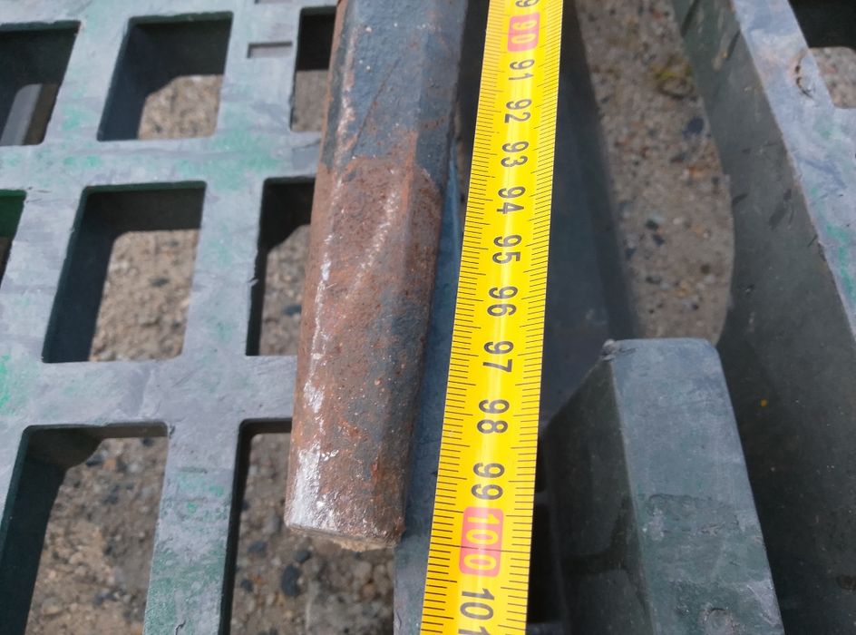 Imadło kowalskie duże masywne stare