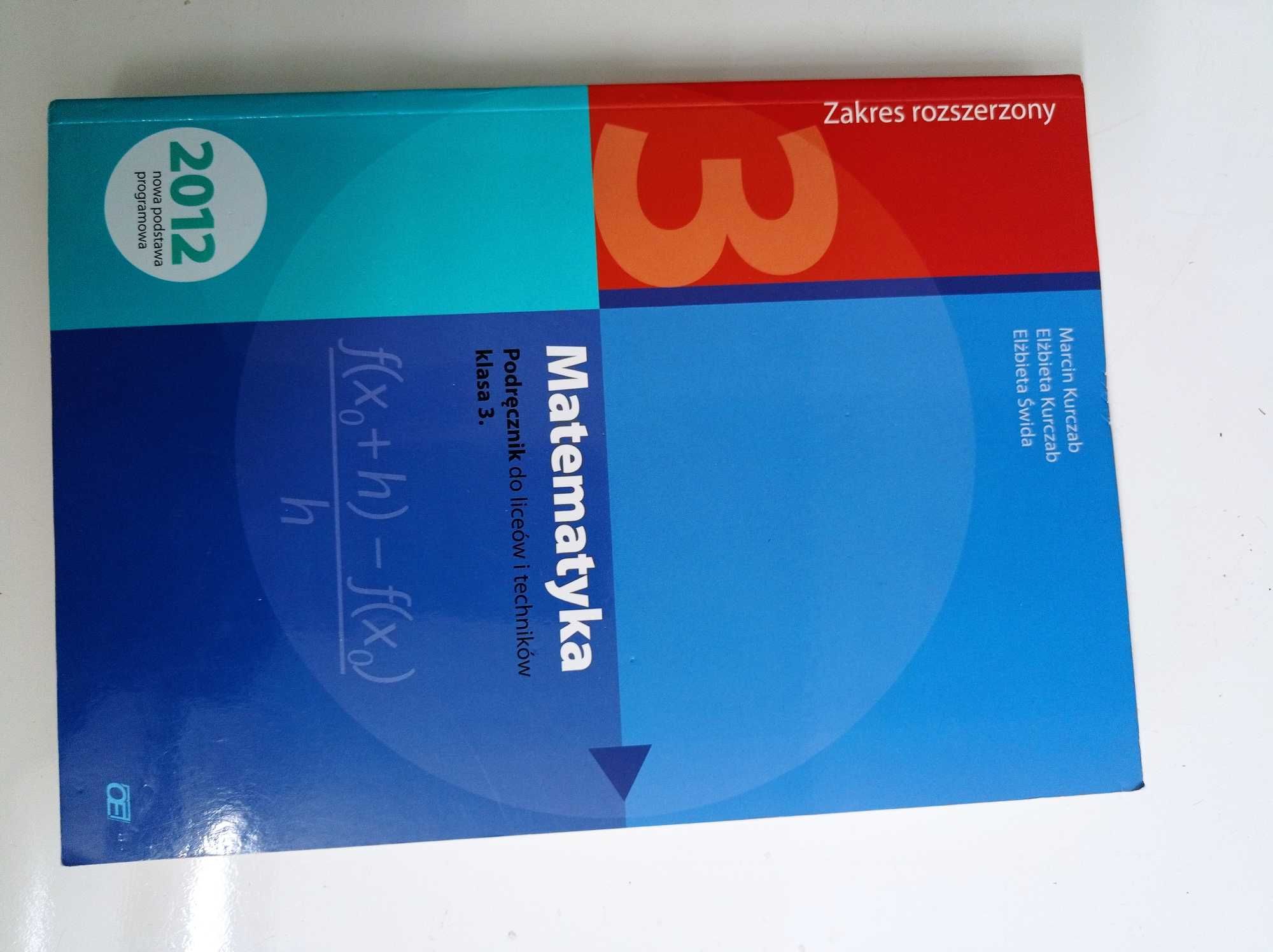 Matematyka-podręcznik dla liceów i techników klasa 3