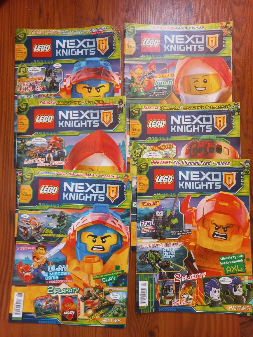 Gazetki Lego Nexo Knights 6szt