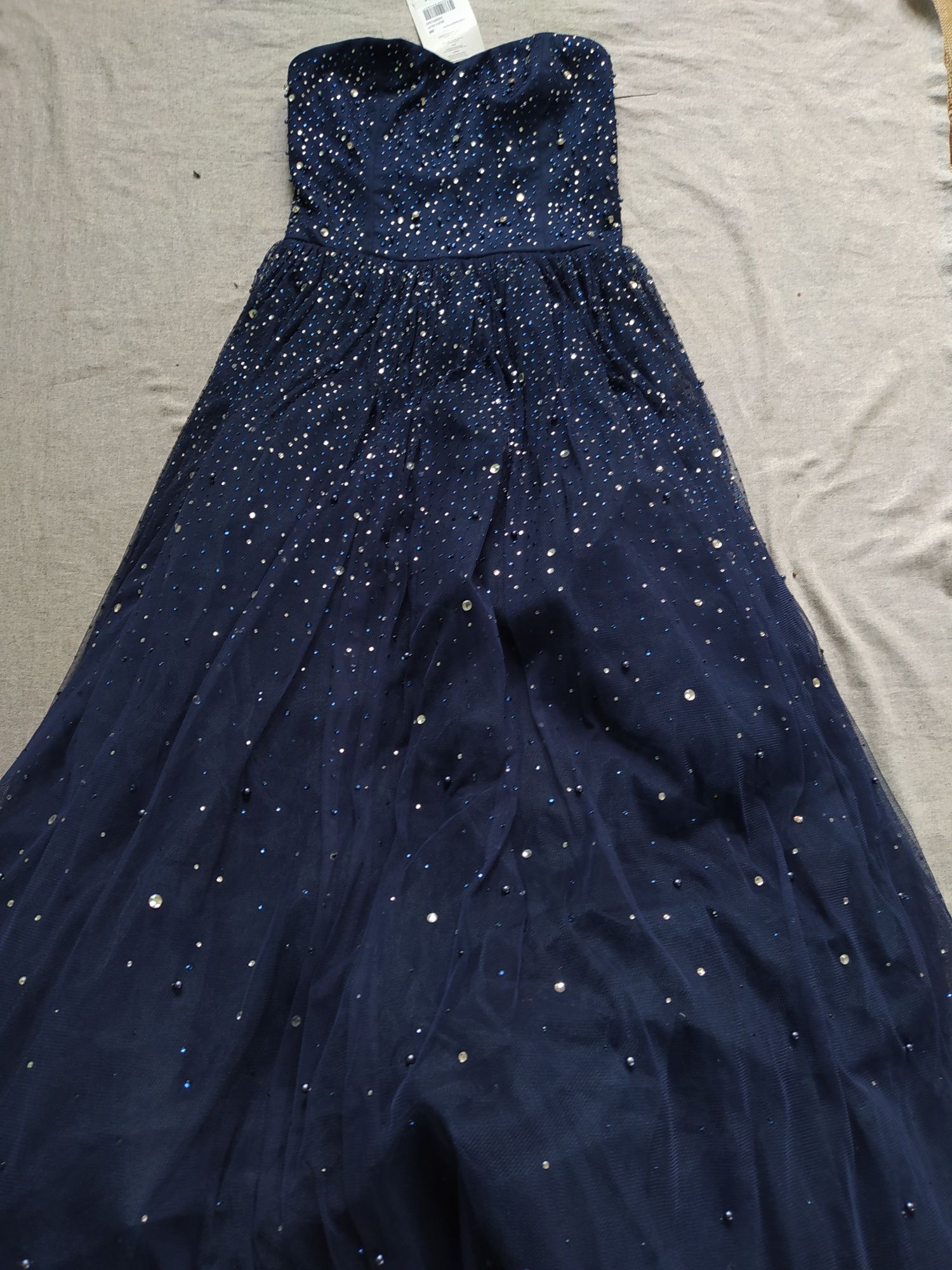 вечернее платье с кружевом плаття мереживо naf naf  випускне сукня
