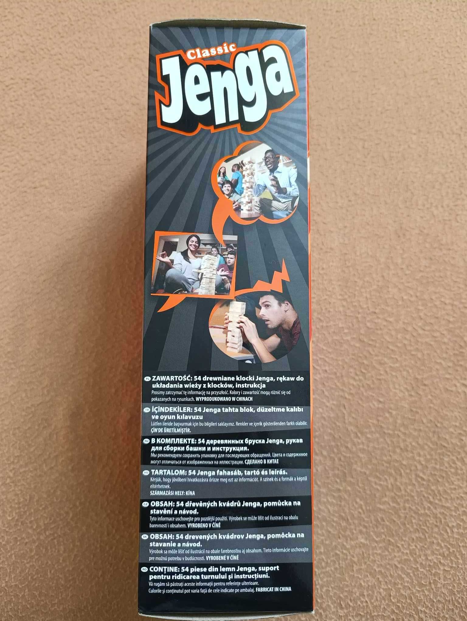 klocki Jenga Classic Hasbro 6+ nowe