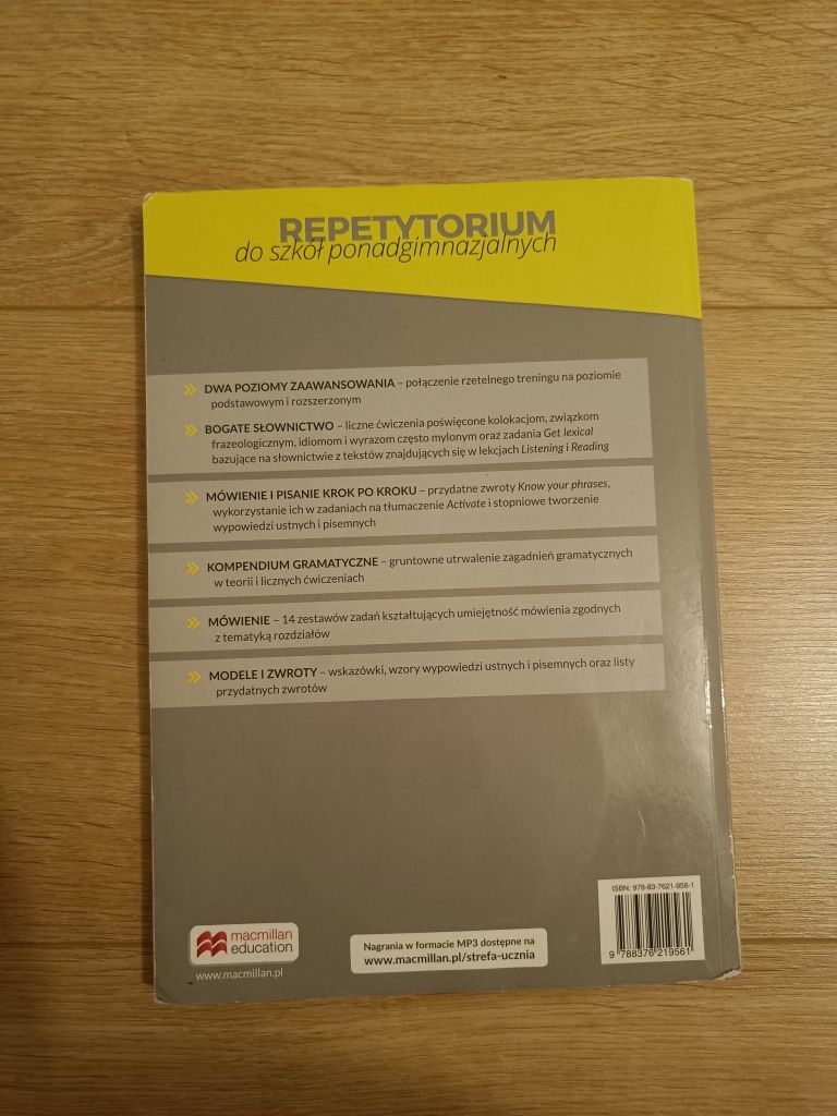 Repetytorium z języka angielskiego