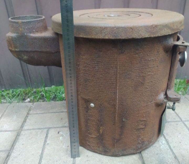 Буржуйка печка чугунная СССР