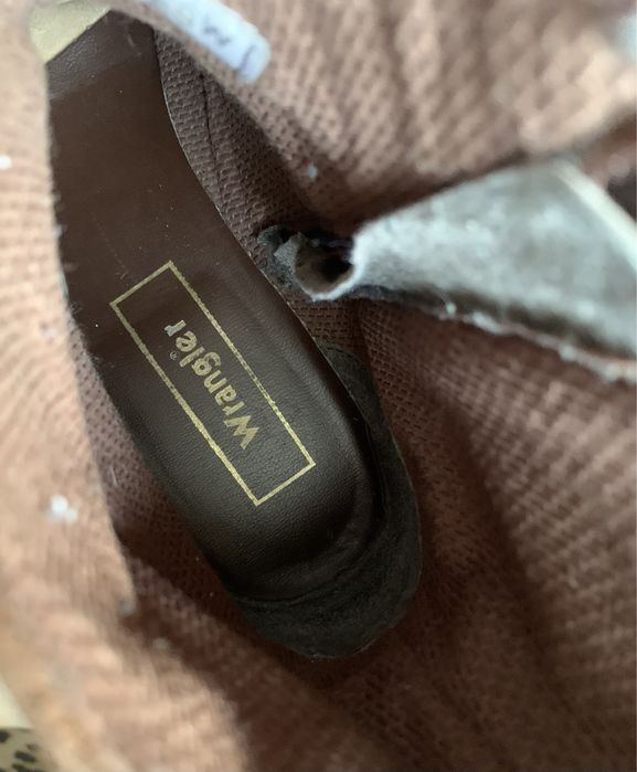 Шоколадні трендові ковбойки байкерські чоботи wrangler 40