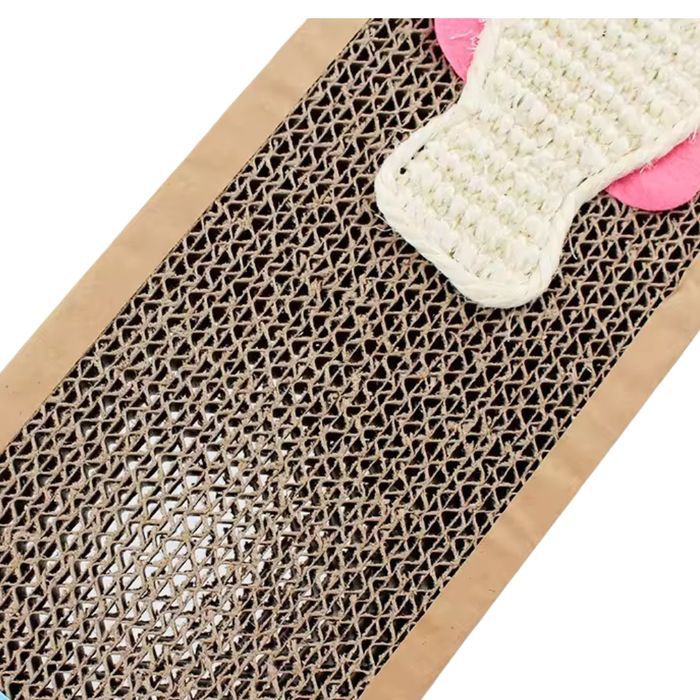 Drapak dla Kota Kartonowy Zabawka Ryba Legowisko 37x12x5 roz poziomy