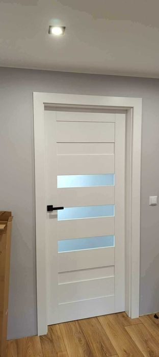 DRZWI z Ościeżnicą Nakładkową OBUDOWA Starej Futryny BEZ WYRYWANIA !