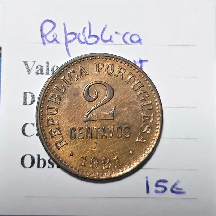 2 centavos 1921 MBC