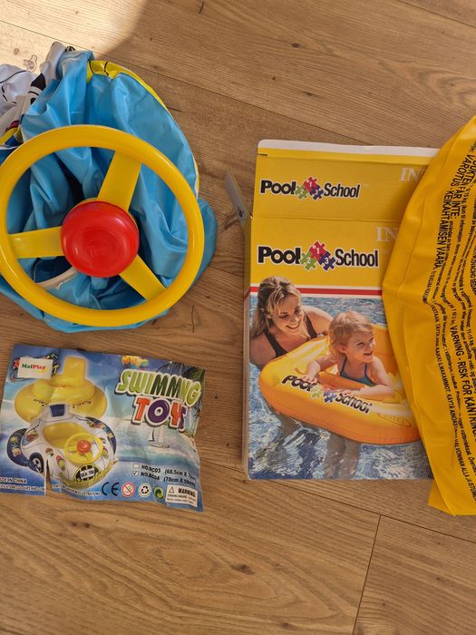 Intex Kółko do nauki pływania fotelik siedzisko