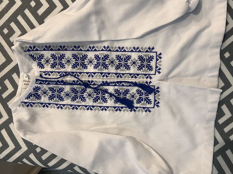 Вишиванка для хлопчика з натурального льону