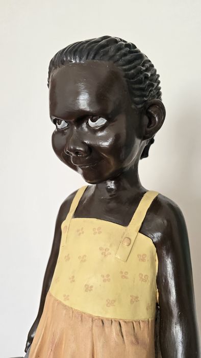 Raro Personagem de Filme Antigo ,em cerâmica