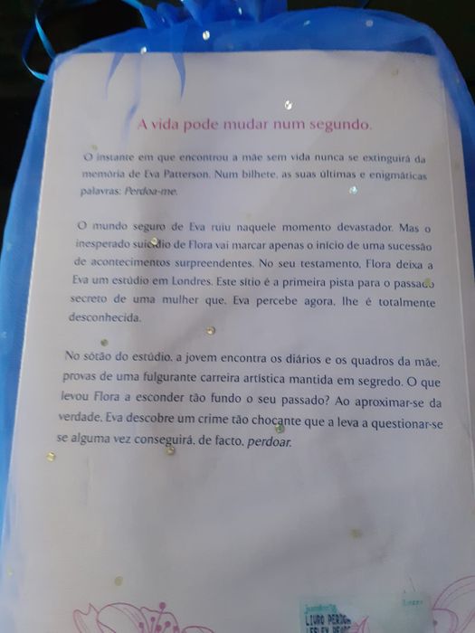 Livro “Perdoa me”
