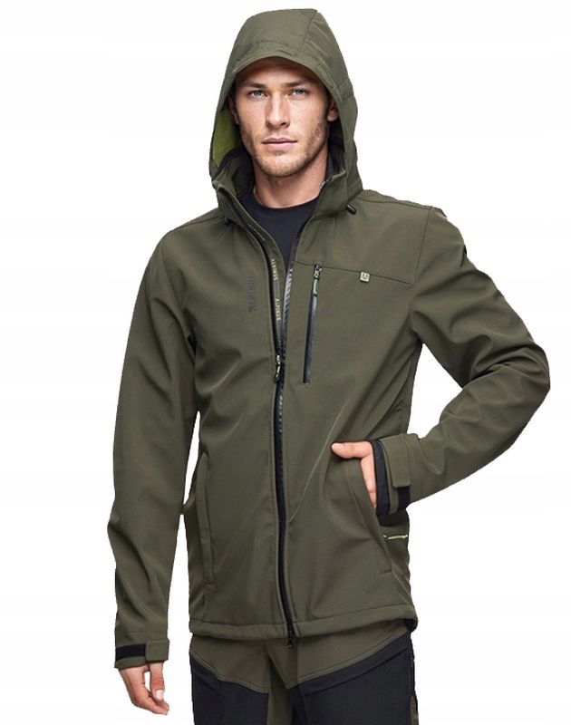 Alpinus Ciepła Kurtka Męska Wodoodporna Membrana Softshell Roignais M