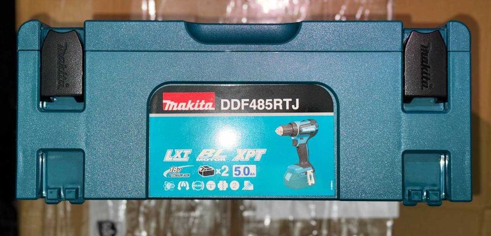 Дрель-шуруповерт аккумуляторная MAKITA DDF485RTJ