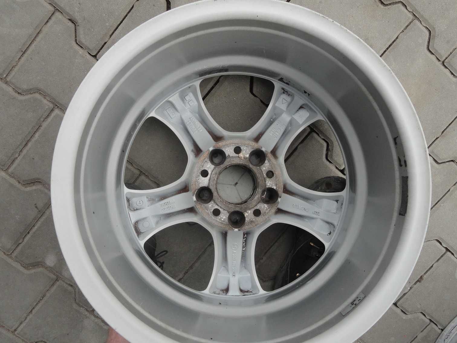 Alufelgi 5x112 Oryginał MERCEDES W203 ,W209 7,5J , 8,5J 17" ET34 ,ET36