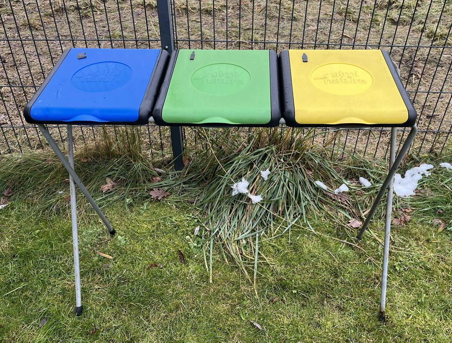 Stojak na worki do segregacji