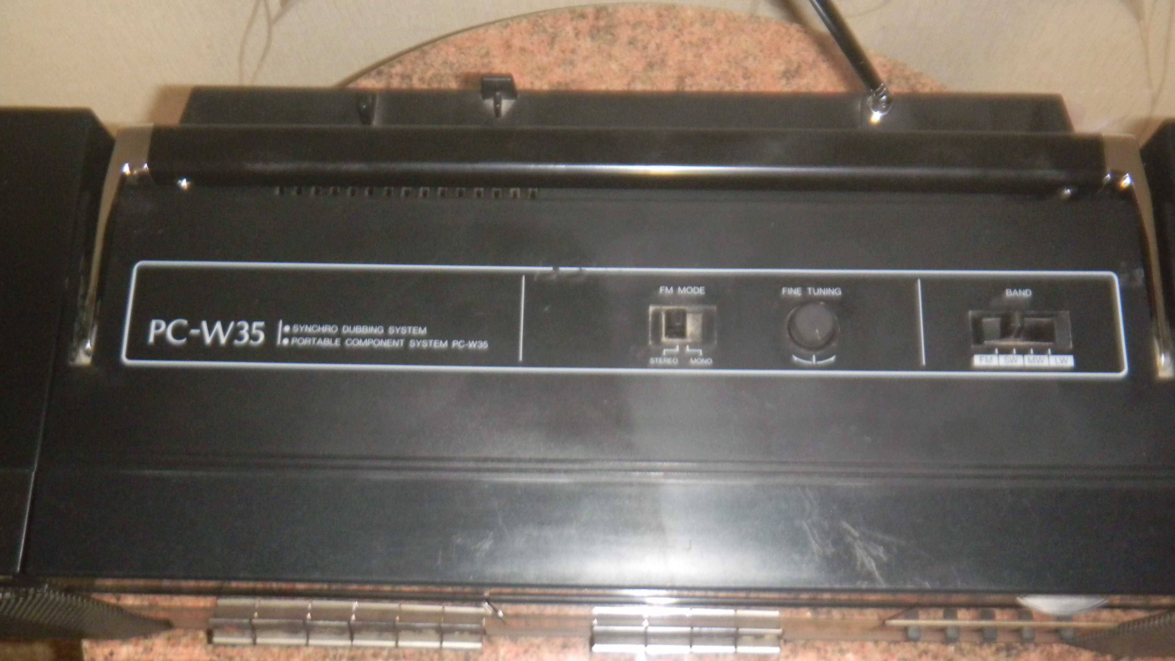 магнитолы National RX-C39 и JVC PC-W35