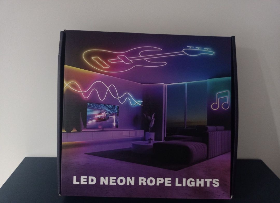 AILBTON 15m Led Neonowe Liny Światła, Elastyczne taśmy Światła Led