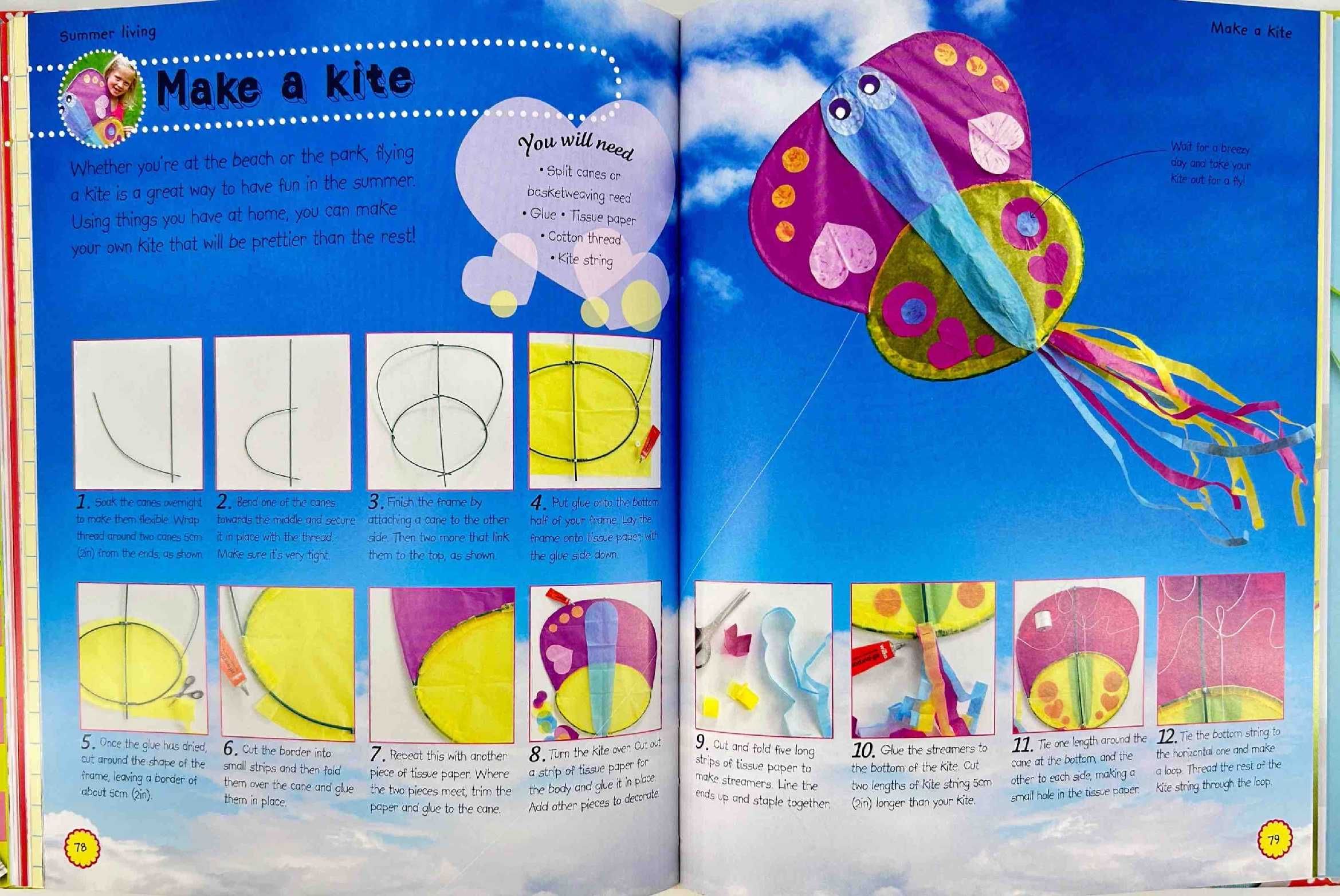The Girls' book of crafts and activities spędzanie czasu po angielsku