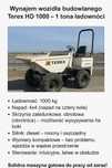 Wynajmę Wozidło budowlane 4x4