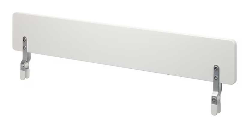 Berço IKEA "Sundvik" + colchão "JÄTTETRÖTT" + Barra NATTAPA -Como Novo