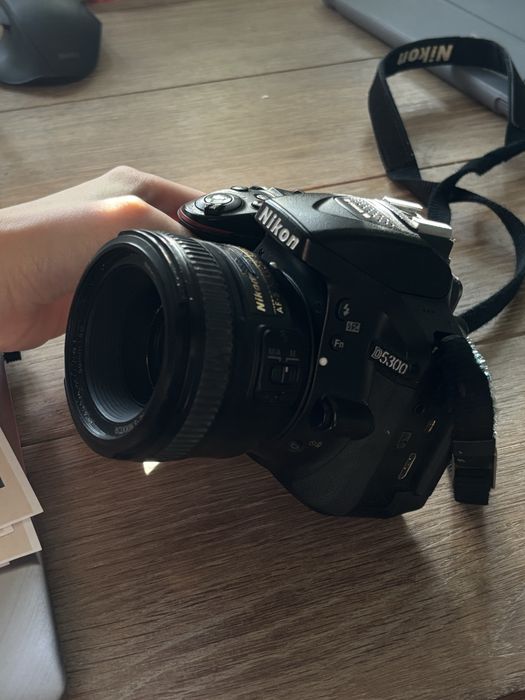 Nikon d5300 + obiektyw 50mm do kupienia