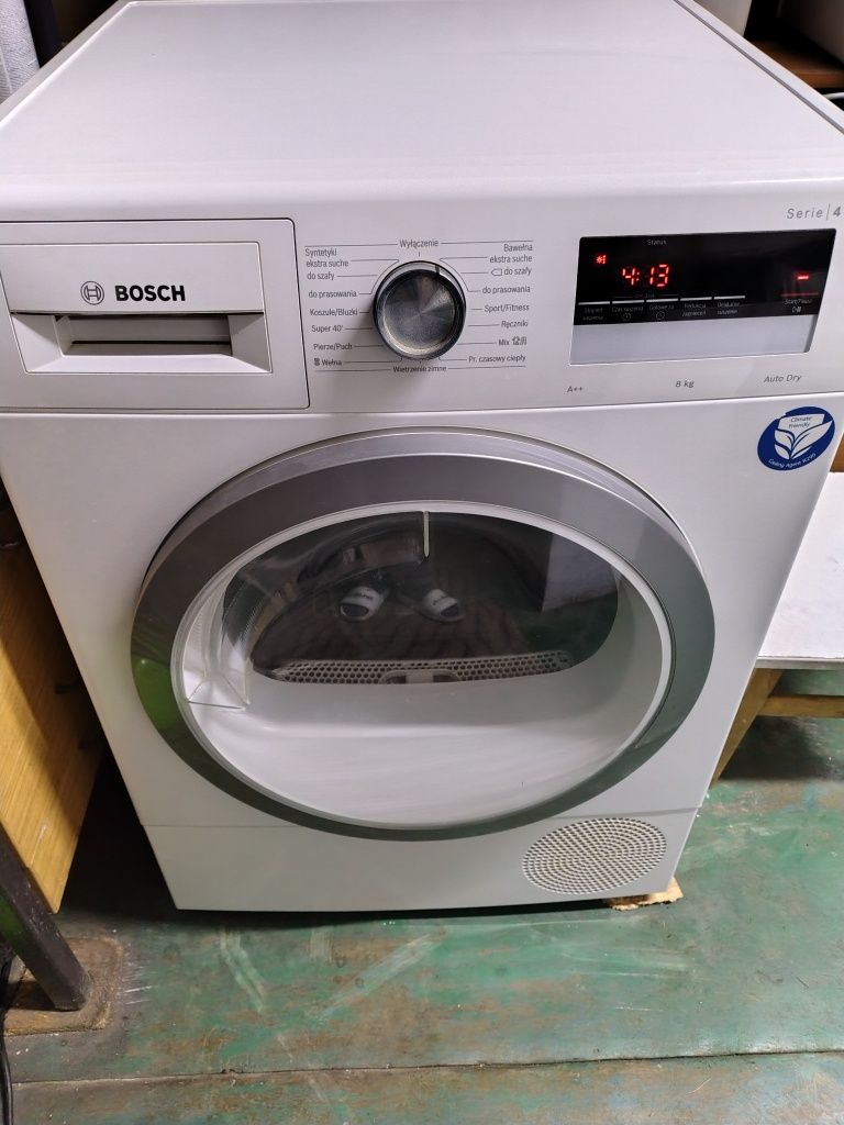Suszarka Bosch 8kg pompa ciepła