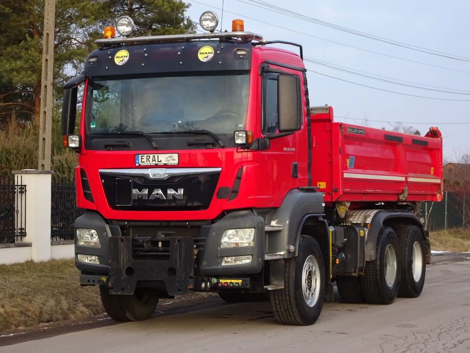 MAN 26.440 Wywrotka MEILLER Kiper Hydroburta Burtmatic Specjalny  Hydraulika do pluga snieznego