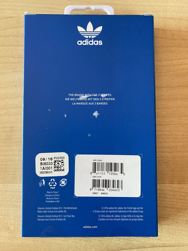 ADIDAS - Capa Dual Layer iPhone SE/8/7