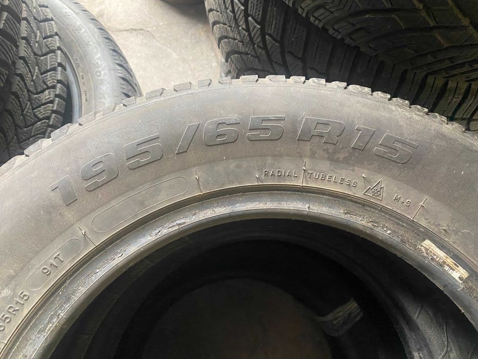 195/65R15 BFGoodrich Dwie używane opony zimowe