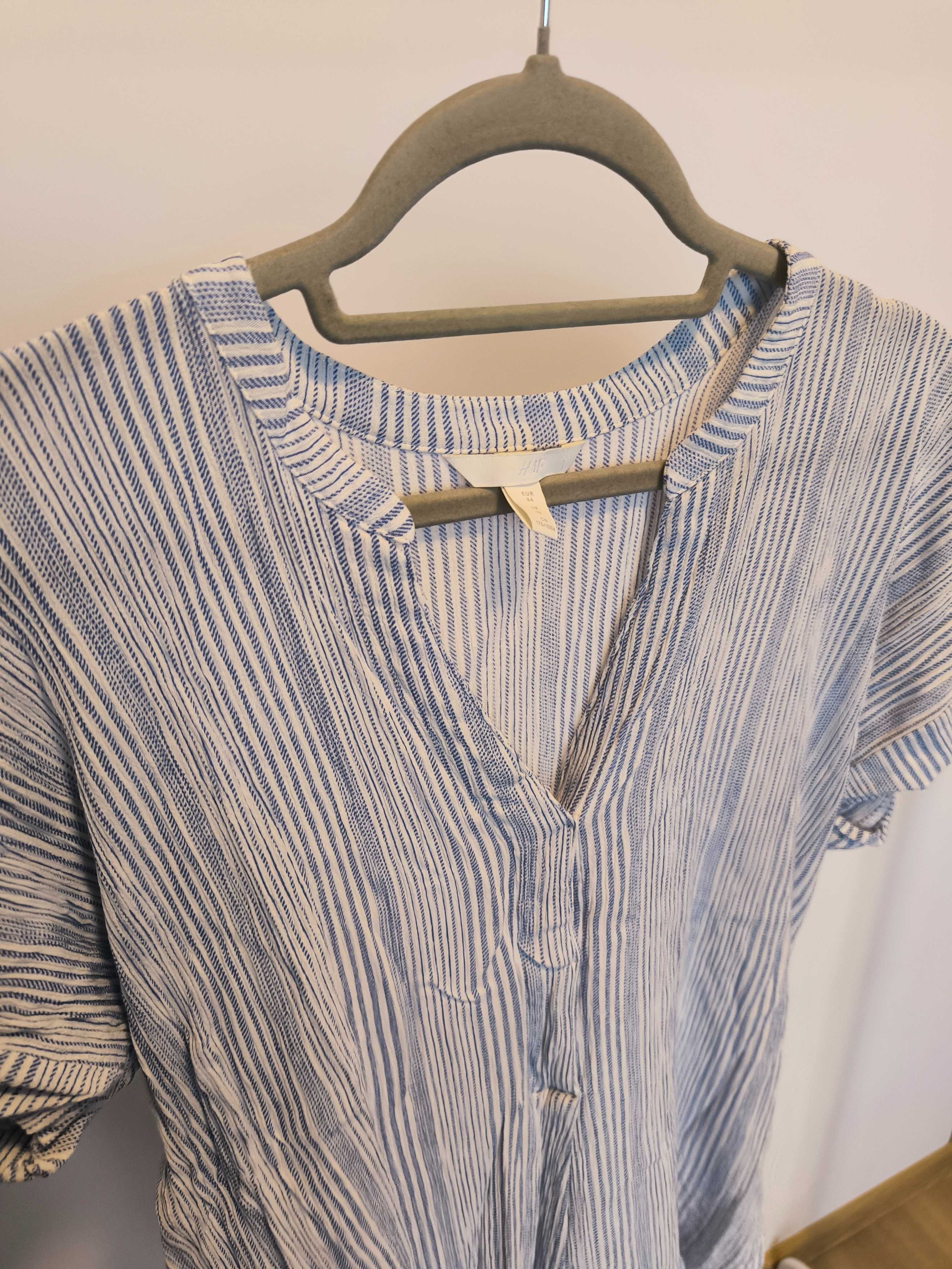 Wiskozowa koszulka rozmiar 44 H&M