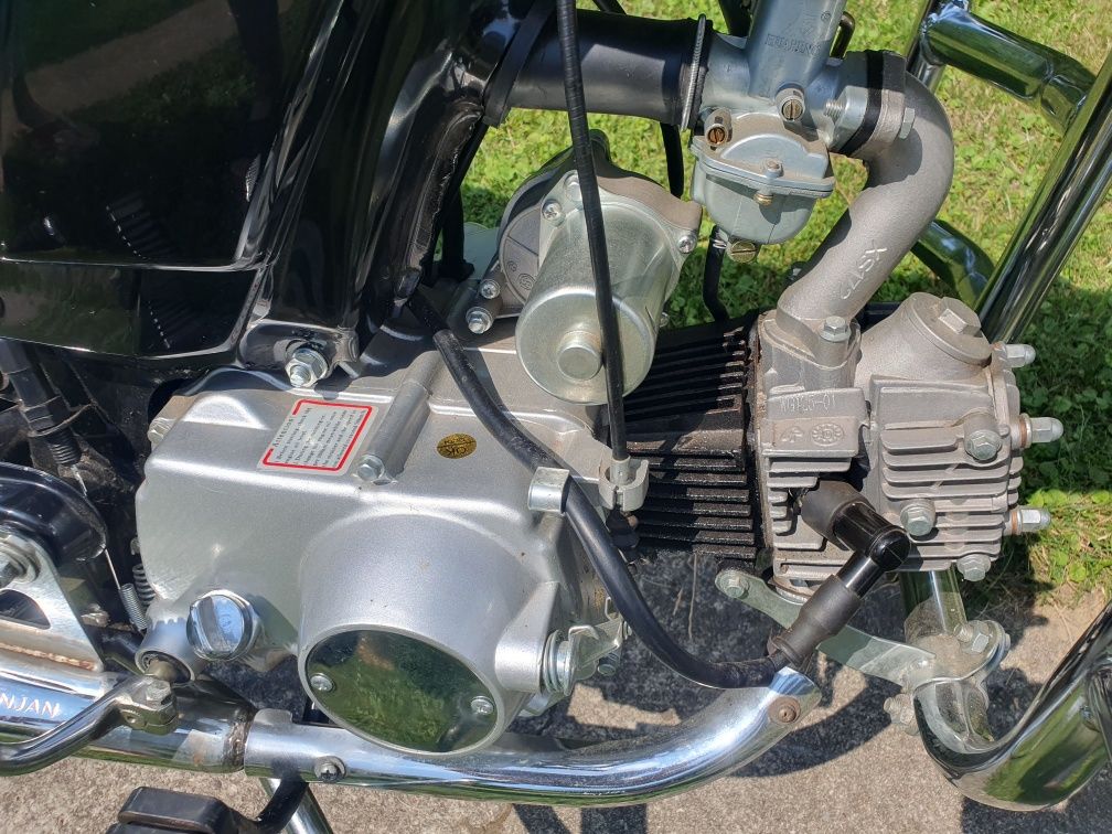Wonjan 50cm6 motorower przebieg TYLKO 740km