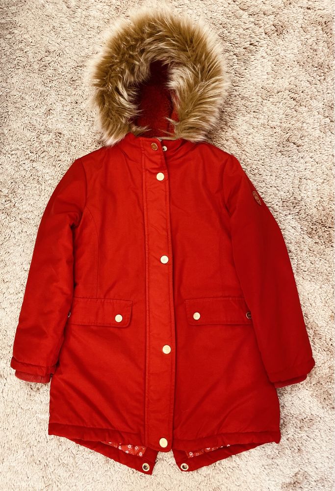 Демисезонная куртка (парка) Next для девочки, р. 128-134