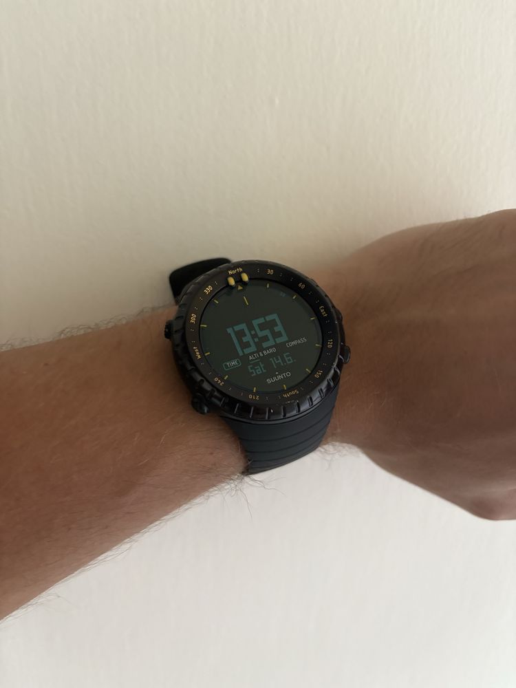 Suunto Core All black - Yellow - годинник