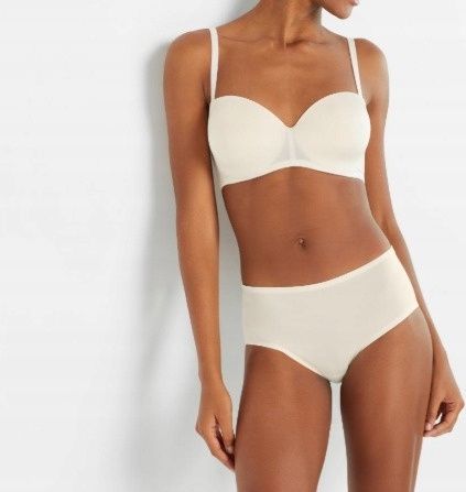 B.P.C biustonosz bustier ecru r.75B