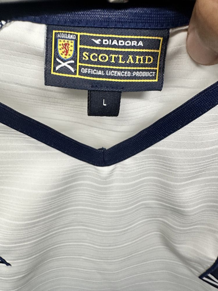 Vintage Diadora Jersey (Camisola) da Seleção Escócia 2003