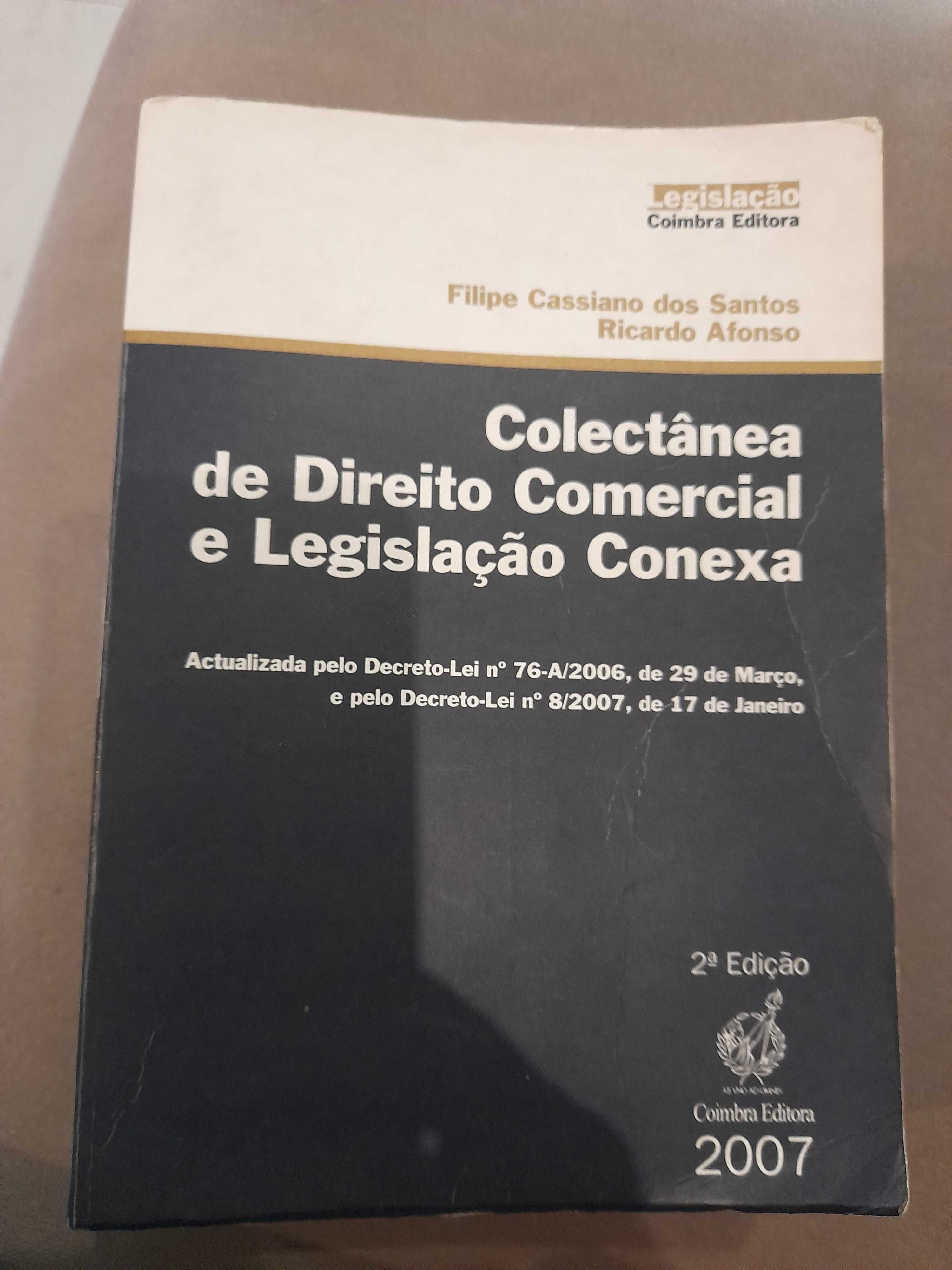 Livro "Colectânea de Direito Comercial e Legislação Conexa"