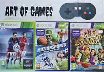 Zestaw 3 Gier Xbox 360 Kinect Adventures Fifa 16 Motionsports