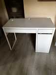 Biurko ikea micke duże białe