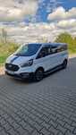 Wynajem busa  Ford Tourneo Custom Long 8os. Autom./Przewóz osób/Wesel