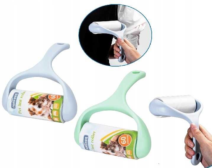 ROLKA wałek do czyszczenia z sierści psa kota UBRAŃ TAPICERKI