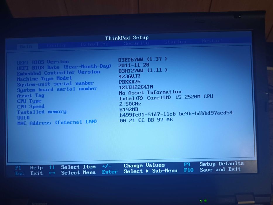 Lenovo ThinkPad T420 i5 2520M 8GB 128GB SSD Windows 10 PRAWIE NÓWKA