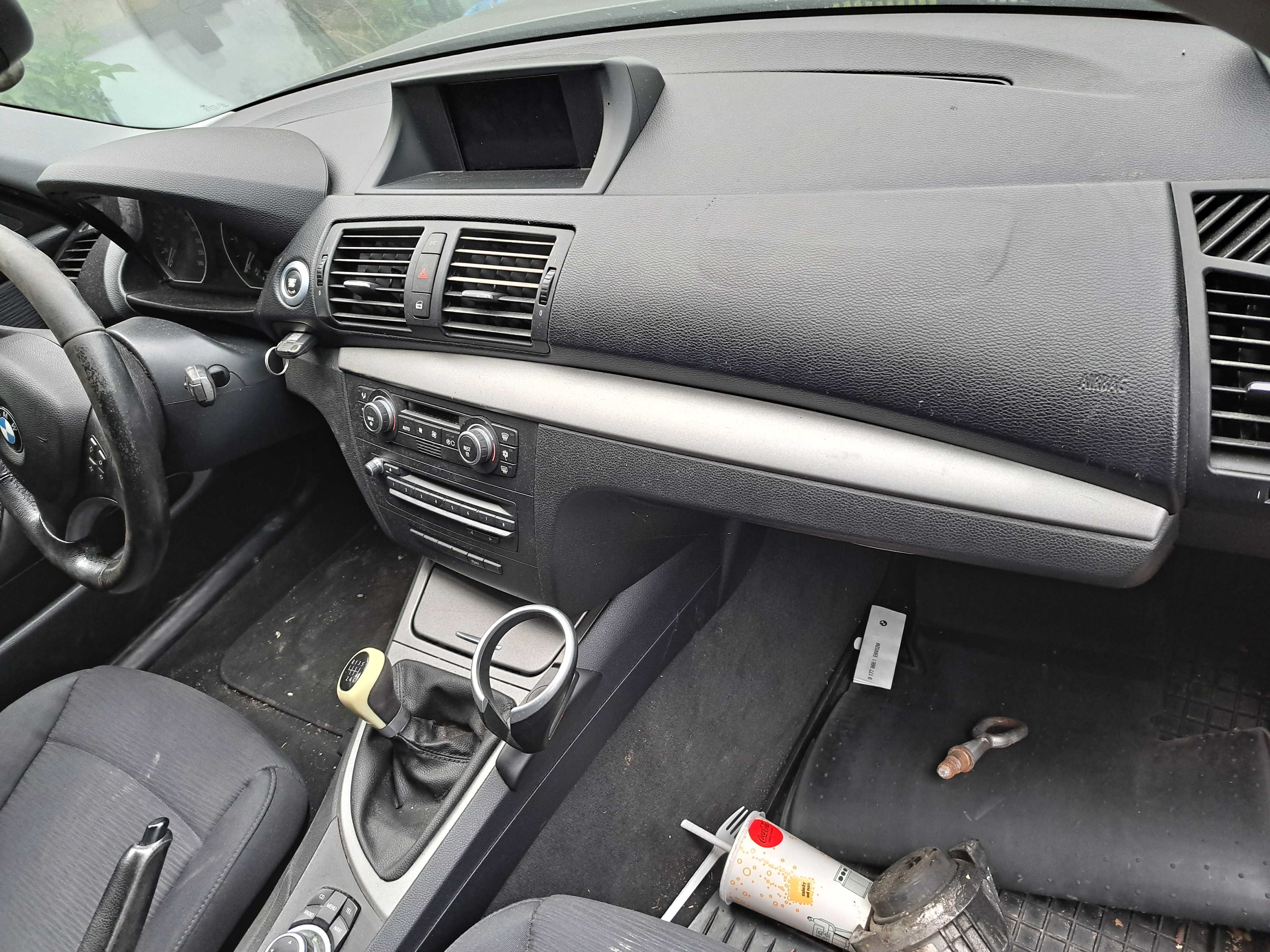 BMW 1 E87 E81 maska zderzak błotnik a52/7 drzwi klapa lusterko lampa