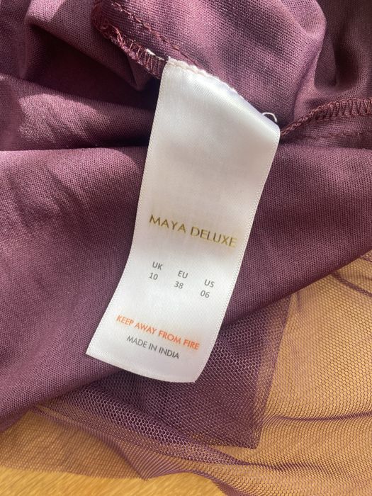 Sukienka Maya Deluxe rozmiar 38 koktajlowa wieczorowa wesele cekiny